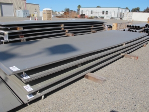 LOT (3) 72" X 240" X 1/2" X 2,599 LBS (TOTAL 7,797 LBS) ZERON SA-240ED2010 METAL PLATE (W-46 YARD) LOADING & HANDLING FEE $25-