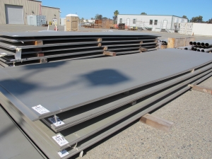 LOT (3) 72" X 240" X 1/2" X 2,599 LBS (TOTAL 7,797 LBS) ZERON SA-240ED2010 METAL PLATE (W-46 YARD) LOADING & HANDLING FEE $25-