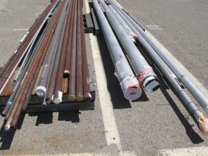 LOT (2) SPOOLS OF HOSE (W-46 YARD) LOADING & HANDLING FEE $75-