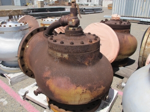 LOT ASSORTED VALVES (W-46 YARD) LOADING & HANDLING FEE $250-