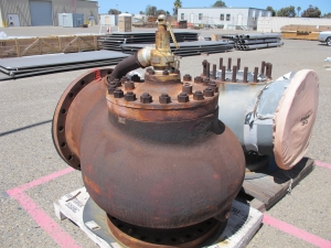 LOT ASSORTED VALVES (W-46 YARD) LOADING & HANDLING FEE $250-