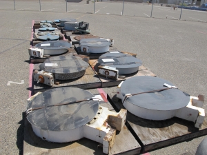 LOT (6) ASSORTED VALVES (W-46 YARD) LOADING & HANDLING FEE $75-