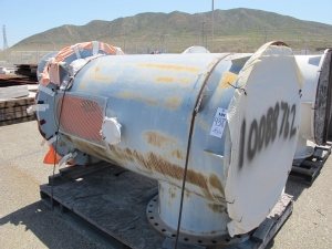 LOT (4) 5.5" X 68" ROUND STAINLESS STEEL PLATES (W-46 YARD) LOADING & HANDLING FEE $100-