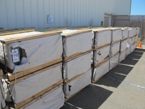 LOT (24) BUNDLES 8' X 42" METALITH PROTECTIVE BARRIERS (G-49 OUTSIDE) LOADING & HANDLING FEE $500-