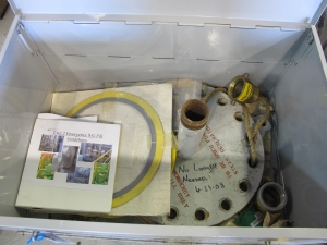 LOT (2) JOB BOXES W/ CONTENTS (G-49) LOADING & HANDLING FEE $15-