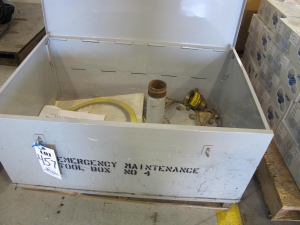 LOT (2) JOB BOXES W/ CONTENTS (G-49) LOADING & HANDLING FEE $15-