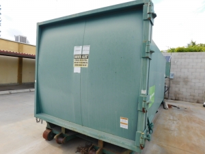 SMART ENERGY WASTE COMPACTOR & SOLAR ENERGY POWER UNIT, 20'X8'X106"-459