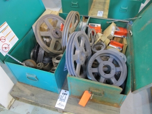 LOT (2) GREENLEE TOOL BOXES W/ CONTENTS (G-49) LOADING & HANDLING FEE $15-