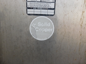 RECOLD CHILLER, MODEL J-25B, S/N 93505-463