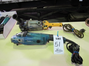 ASSORTED ELECTRIC HAND GRINDERS-51