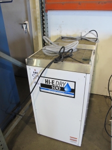 LOT (2) THERMA-STOR MODEL HI-E DRY 100 HIGH EFFICIENCY DEHUMIDIFIERS (G-49) LOADING & HANDLING FEE $15-