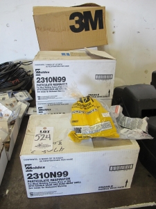 LOT ASSORTED PARTICULATE RESPIRATORS (G-49) LOADING & HANDLING FEE $5-