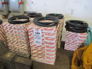LOT WELDCRAFT RUBBER POWER CABLE (G-49) LOADING & HANDLING FEE $5-