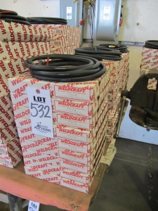 LOT WELDCRAFT RUBBER POWER CABLE (G-49) LOADING & HANDLING FEE $5-