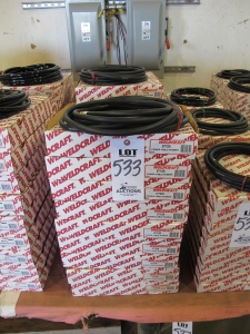 LOT WELDCRAFT RUBBER POWER CABLE (G-49) LOADING & HANDLING FEE $5-