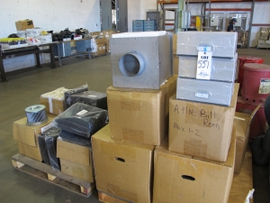 LOT ASSORTED AIR FLOW FILTERS, HOSES AND PADS (G-49) LOADING & HANDLING FEE $30-