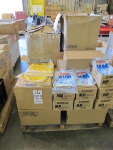 LOT ASSORTED SHOP VAC FILTER & DUST BAGS (G-49) LOADING & HANDLING FEE $15-