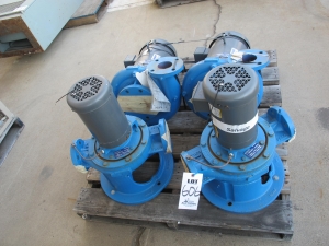 LOT (4) ASSORTED BALDOR PUMPS (G-49) LOADING & HANDLING FEE $15-