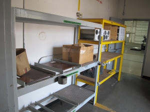 LOT (2) RACKS W/ CONTENTS (G-49) LOADING & HANDLING FEE $30-