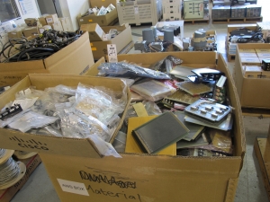 LOT PALLET ASSORTED ELECTRICAL BOARDS (G-49) LOADING & HANDLING FEE $15-