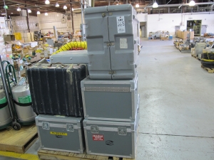 LOT PALLET ASSORTED EMPTY SHIPPING BOXES (G-49) LOADING & HANDLING FEE $15-