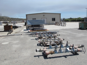 LOT ASSORTED AIR CONDITIONING DUCT PARTS (G-49) LOADING & HANDLING FEE $150-