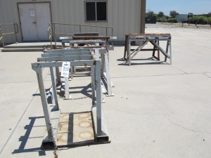 LOT ASSORTED METAL SHEETS & AIR STATIONS (G-49 OUTSIDE) LOADING & HANDLING FEE $150-