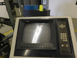 1990 CINCINNATI MILACRON INJECTION MOLDING PRESS W/FANUC CNC CONTROL, FANUC AUTOSHOT, MODEL 100-D, TYPE A07B-1005-B012, 100 TON, SHOT SIZE: 4 OZ, S/N A907E0217-71