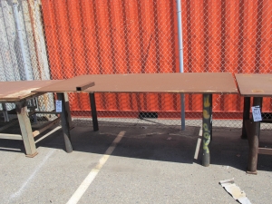 LOT (2) H-FRAME STANDS (G-49 YARD) LOADING & HANDLING FEE $150-