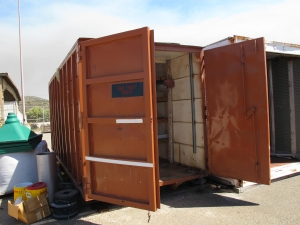 8' X 8' X 20' STORAGE CONTAINER (G-49 YARD) LOADING & HANDLING FEE $175-