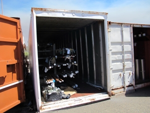 8' X 8' X 20' STORAGE CONTAINER (G-49 YARD) LOADING & HANDLING FEE $175-