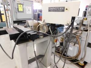 OMNITURN CNC SECOND OPERATION LATHE, MODEL OT-CNC, S/N 1962G2-75