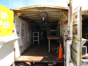 8' X 8' X 28' STORAGE CONTAINER W/ CONTENTS (G-49 YARD) LOADING & HANDLING FEE $225-