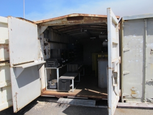 8' X 8' X 20' STORAGE CONTAINER W/ CONTENTS (G-49 YARD) LOADING & HANDLING FEE $175-