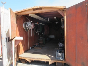 8' X 8' X 22' STORAGE CONTAINER W/ CONTENTS (G-49 YARD) LOADING & HANDLING FEE $175-