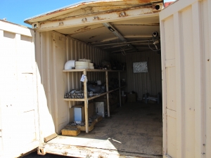 8' X 8' X 20' STORAGE CONTAINER W/ CONTENTS (G-49 YARD) LOADING & HANDLING FEE $175-