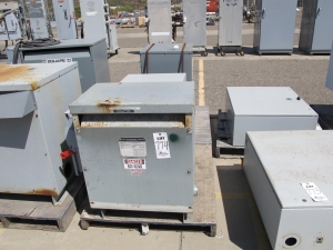 LOT (2) ASSORTED TRANSFORMERS (G-49 YARD) LOADING & HANDLING FEE $30-