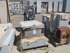 LOT (3) ASSORTED TRANSFORMERS (G-49 YARD) LOADING & HANDLING FEE $45-