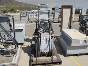 LOT (2) ASSORTED TRANSFORMERS (G-49 YARD) LOADING & HANDLING FEE $30-