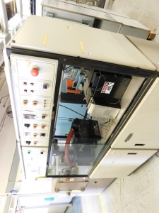 CORFIN INC. SOLDERING MACHINE W/SYSMAC C20K OMRON PROGRAMMABLE CONTROLLER, MODEL RT-2000,S/N 1010-007-01-D-80