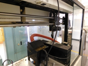 CORFIN INC. SOLDERING MACHINE W/SYSMAC C20K OMRON PROGRAMMABLE CONTROLLER, MODEL RT-2000,S/N 1010-007-01-D-80