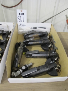 LOT (5) PATCO PNEUMATIC ANGLE GRINDERS (G-49) LOADING & HANDLING FEE $5-
