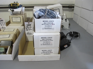 LOT ASSORTED RECEIVERS & CHARGERS (G-49) LOADING & HANDLING FEE $5-