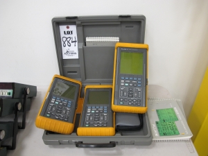 LOT (4) FLUKE MODEL 8600A DIGITAL MULTIMETERS (G-49) LOADING & HANDLING FEE $5-