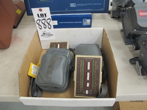 LOT (2) LAMARCHE MODEL A97 BATTERY CHARGERS (G-49) LOADING & HANDLING FEE $5-
