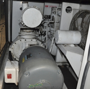 200 CFM Used Gardner Denver Electra Saver Turn Valve Rotary Screw Air Compressor, Mdl. Electra Saver EAH99A, 50 H.P., Hours On Meter : 67,624.4, AutoSentry ES+ Compressor Control, Direct Drive Non Geared Airend, Heavy Duty Inlet Air Filter, AirSmart-12