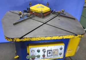 1/8 x 8-5/8" x 8-5/8" Used Amada Power Notcher-31