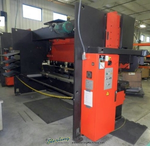 125 Ton x 14' Used Amada Promecam Hydraulic 8 axis CNC Press Brake, Mdl. HFBO-125, Operateur 8 Axis CNC Control, Foot Pedal-33