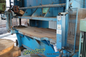 150 Ton Used Verson Gap Frame Press (Double Crank), 120 x 30" OVERSIZED BED-40