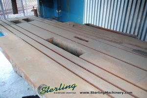 150 Ton Used Verson Gap Frame Press (Double Crank), 120 x 30" OVERSIZED BED-40